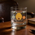 thumbnail image 6 of Bee Festival Glass Cup ,Clear Water Cup with Cute Bee Pattern,Easy Clean,3.4 oz, for Sparkling Water,Coffee Mugs ,Tea, , Cup,Beverage Cup, 6 of 7