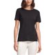 thumbnail image 1 of DKNY - Camiseta con adornos de cuentas para mujer, color negro, grande DKNY Camiseta adornada, 1 of 1