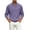 Purple, variant on ZyeKqe Long Sleeve Tops for Men Corduroy Button Front Crewneck Pullover Golf Office Work Business Casual Shirts