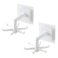 thumbnail image 1 of Yeacher 2pcs Self-Adhesive Kitchen Hooks for Hanging 360° Rotating, Waterproof Utility Hook Kitchen Towel Hooks, 1 of 8