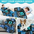 thumbnail image 4 of 18th Birthday Gamer Gifts for Boys, 18 Year Old Gifts for Boys, 18th Birthday Decorations for Boys, Kids Game Theme Blanket 60 x 50 Inches for Boys 18th Birthday Gaming Gifts Gamer Night Room Decor, 4 of 6
