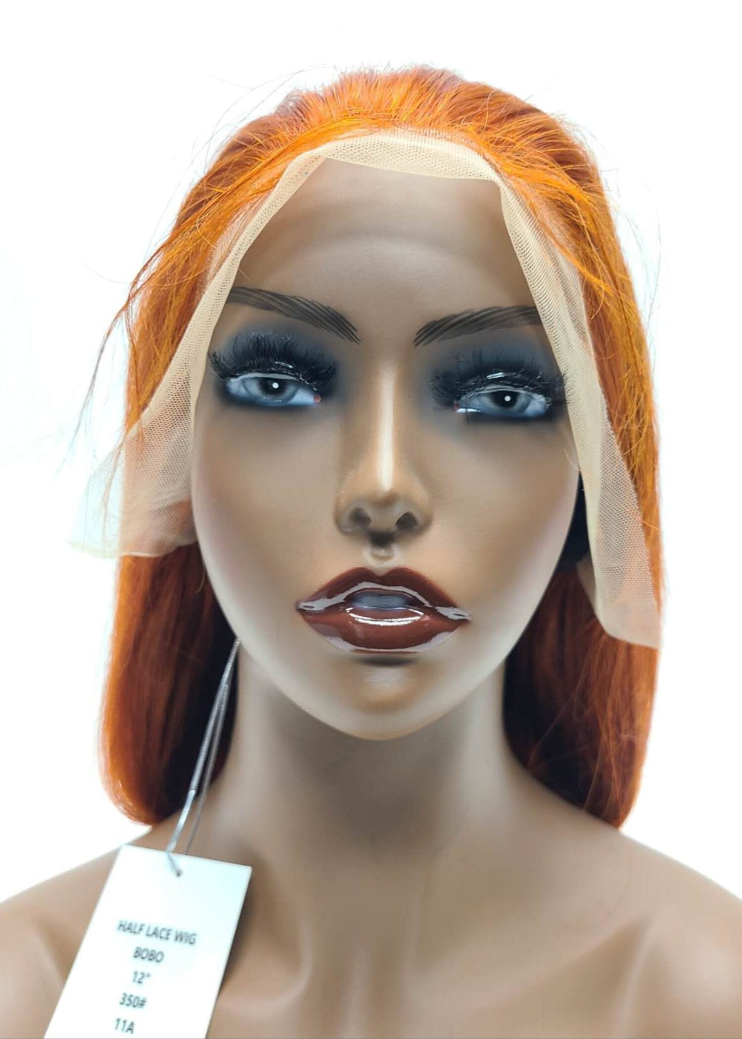 13X6 BOB straight lace front wig 100% unprocessed Brazilian human hair
