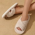 thumbnail image 5 of Women's Slippers Cute Slippers Cozy Winter Slippers For And Indoor Outdoor Soft Shoes With Sole Comfortable Home Footwear, 5 of 6