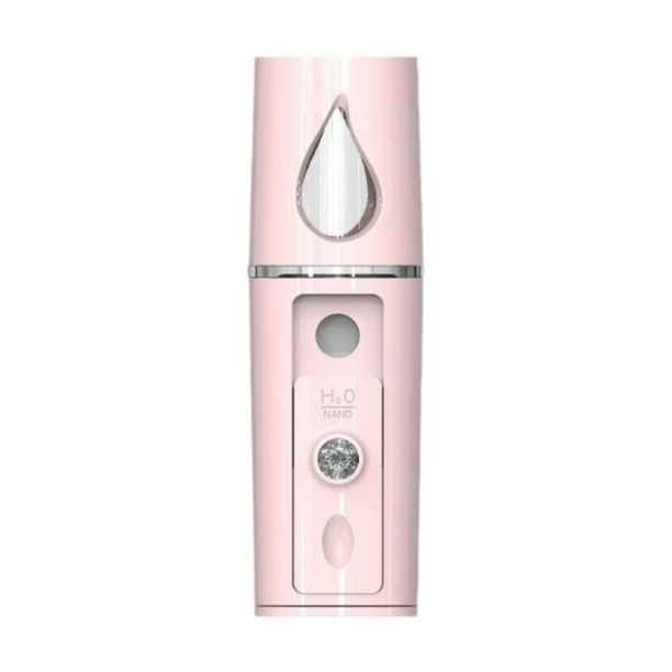 Pulverizador facial izador multiusos portátil mini hidratante para extensión de pestañas faciales Rosa