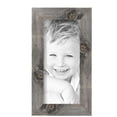 thumbnail image 2 of ArtToFrames 5" x 11" Winter White Barnwood 1.5 Inch Picture Frame, 5x11 inch Brown MDF Poster Frame (WOM-4661), 3 Pack, 2 of 7