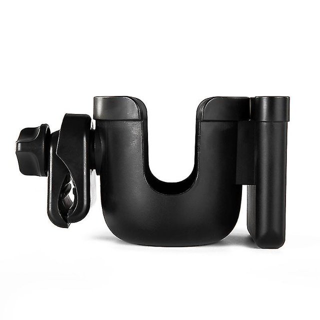 Baby Universal Stroller Cup Holder Two-in-one Stroller Plastic Cup Holder Mobile Phone Holder Stroller Cup Holder Cup Holder Bottlebaby Univers