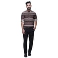 thumbnail image 2 of BESTMAN Chemises à Manches Retroussables Imprimées Kurta Mandarin Col Court pour Hommes, 2 of 6