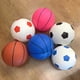 thumbnail image 3 of Suministro directo de fábrica de juguetes para niños, baloncesto, fútbol, pelota de tres colores, pelota de goma inicial de 8cm, juego para bebés de jardín de infantes, 3 of 5