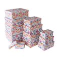thumbnail image 1 of S/12 Rect. Nesting Boxes Soft Floral, 1 of 3