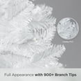 thumbnail image 5 of Jostyle UL Certified 280 Clear Prelit Incandescent White Holiday Fraser Fir Pencil Slim Artificial Christmas Tree, 6.5', 5 of 9