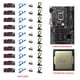 thumbnail image 4 of Seitruly Placa base de computadora de velocidad rápida DDR4 LGA1151 placa de minería 4 pines 24 pines puerto de alimentación piezas de actualización Kits de mantenimiento de impresoras No.02, 4 of 8