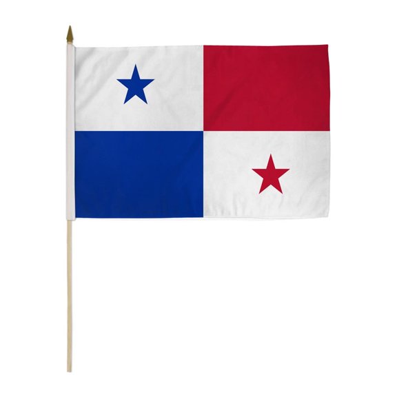 Panama 12x18in Stick Flag