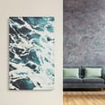 thumbnail image 2 of AE Ocean Waves Beach Canvas Wall Art (20X30 inch) | Framed Nature Canvas Wall Art Pictures & Photos for Living Room, Bedroom, Bathroom & Kitchen | UL & FSC Certified INK & Material | Made in USA, 2 of 9