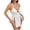 White, variant on Womens Fashion Nightwear For Women Set Lingerie Deep V Teddy Babydoll Sexy Lace Bodysuit