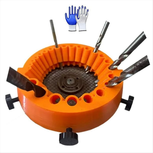 Afilador de Brocas, Accesorio para Afilar Brocas Eléctricas, Amoladora de Brocas Antiguas, Amoladora Angular de Cuchilla Gigante para Afilar