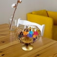 thumbnail image 3 of jifeng Coffee Pod Holder Iron Kitchen Storage Basket Organizer Container L Gold L, 3 of 9
