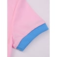 thumbnail image 6 of WIBACKER Girls Pajamas Short Sleeve Toddler Girls Summer Short Sets Sleepwear Sets Kids Pjs Size 2-9 Years Girl, 6 of 10