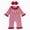 A64-Red, variant on Newborn Baby Girl Bodysuit Toddler Ruffle Long Sleeve Footed Jumpsuit for Fall Winter 6-12 Months 12-24 Months Baby Red,0-3 Months