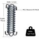 thumbnail image 2 of Juego de 4 muelles tensores para tienda de campaña, vela de sombra, toldo, fijación de acero inoxidable, muelle tensor para una instalación segura brillar Electrónica, 2 of 5