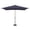 Blue, variant on SimplyShade 10ft Outdoor Patio Rectangle Market Umbrella with Black Push Button Tilt, Taupe Brown