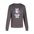 thumbnail image 5 of Bluey Men’s & Big Men’s Halloween Vampire Graphic Sweatshirt, Sizes XS-3XL, 5 of 5