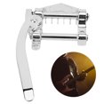 thumbnail image 4 of Tremolo Bridge Tailpiece Vibrato Bridge Suavemente Fuerte Amantes De Los Instrumentos Musicales Para El Rendimiento En El Hogar Ccdes Otros, 4 of 8