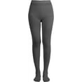 thumbnail image 2 of ORUYROP Women's Solid Colored Opaque Microfiber Footed Tights, 2 of 7