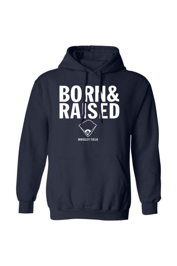 Wrigley Field 'Born and Raised' Pullover Hoodie