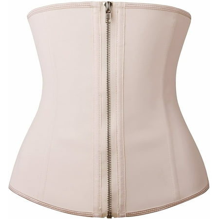 

COMFREE Fajas Colombianas Reductoras Waist Trainer for Women Latex Cincher Long Torso Underbust Corsets Body Shaper