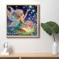 thumbnail image 4 of 5D DIY diamond art painting kit, genie special shape diamond canvas, namely can decompress and relax and can be used for home wall decoration, 4 of 7