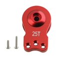 thumbnail image 5 of Colcolo 25T Alloy Aluminum Servo Saver Upgrade Parts Steering Arm for 1/10 RC Cars Truck RED, 5 of 8