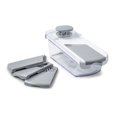 thumbnail image 4 of All In 1 Mandoline Slicer and Grater - Set of 7 (White/Grey), 4 of 5