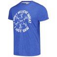 thumbnail image 2 of Men's Homage Royal Los Angeles Dodgers Doodle Collection I Don't Believe What I Just Saw Tri-Blend T-Shirt, 2 of 3