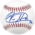 thumbnail image 2 of Felix Hernandez Autographed Official MLB Baseball Seattle Mariners "P.G. 8-15-12" PSA/DNA #4A52874, 2 of 5