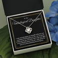 thumbnail image 3 of Personalized Unbiological Daughter Gift, Adopted Daughter, Stepdaughter Gift, Bonus Daughter, White Gold Cubic Zirconia Necklace for Bonus Daughter, 3 of 8
