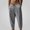 Dark Gray, variant on HOMADLES Mens Casual Linen Joggers Pants Elastic Waist Side Pocket Sports Pants Outdoor Athletic Pants White Size L