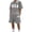Grey, variant on Short Sets Men 2 Piece Outfits Summer Short Sleeve USA Print T-Shirt and Shorts Loose Fit Comfortable Loungewear Beach Set
