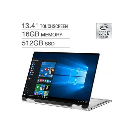 Restored Dell XPS7390-7909SLV-PUS XPS 13 2-in-1 Touchscreen - 10th Gen Intel Core i7-1065G7 - 4K Ultra HD Tablet PC Computer 10th Gen i7