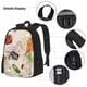 thumbnail image 3 of Easygdp Cute Vegetables Mochila para Niños y Niñas con Set de Caja de Almuerzo y Estuche para Lápices 3 en 1, Mochila Escolar Estampada para Adolescentes, 3 of 7
