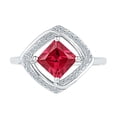 thumbnail image 2 of 1/10  CTTW STERLING SILVER  LAB CREATED RUBY FASHION  RING, 2 of 3