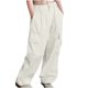 thumbnail image 1 of Odeerbi 5-14 Años Niños Niñas Cargo Pantalones Deportes Pantalones de Pata Ancha Casual Cintura Alta Suelta Pierna Recta Pantalones de Trabajo Con Bolsillo, 1 of 7
