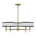 thumbnail image 3 of Trade Winds Andrew 5-Light Chandelier in Natural Brass, 3 of 6