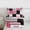 Black Pink, variant on Feelyou Cartoon Baseball Print Bedding Comforter Set, Sports Player Twin Comforter Sets, Red Stripes Patchwork Reversible Bedding Set, Ultra Soft Bedroom Decor, 2pcs