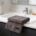 thumbnail image 5 of Cotton Towels 29x13 Inches Towels Bath Large Home Soft Towels Absorbent Quicker Dry Hand Towels for Bathroom, Dark Gray, 5 of 7