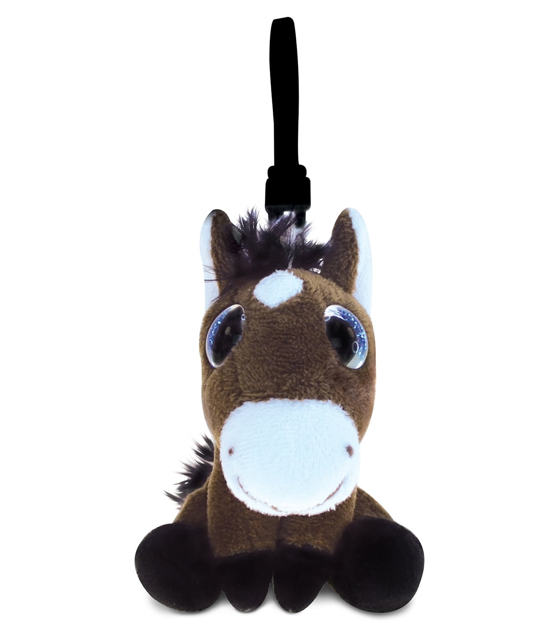 plush horse keyring