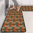 thumbnail image 2 of Kitchen Rugs Sets Of 2,Multicolor Bigfoot and Text Pattern Anti Fatigue Kitchen Mat Rugs Non Slip Washable,Decorative Kitchen Floor Mats for Kitchen,Sink,Laundry,17"x47"+17"x47", 2 of 5