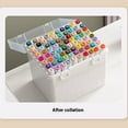 thumbnail image 2 of Maytalsory Colorful Marker Pen Storage Pen Storage Marker pens, making the desktop Paint Large For ABS Box With Stationery Holder, 2 of 6