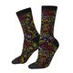 thumbnail image 1 of Balery Casino Icons Calcetas Largas con Estampado para Hombre y Mujer – Suaves y Transpirables, Talla Única (US 5-11), 1 of 6