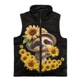 thumbnail image 4 of Pzuqiu Otter Kids Sleeveless Vests Casual Clothes for Girls 2T Soft Fashion Winter Lightweight Sleeveless Fleece Jacket with Pocket Comfortable Warm Fall Outfits for Girls, 4 of 7