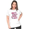 thumbnail image 3 of Save Them All Breast Cancer Awareness Womens Fitted Plus Size Graphic Tee Brisco Brands 2X, 3 of 5